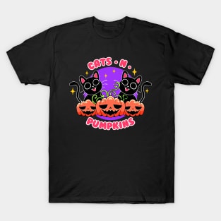 Cats N Pumpkins T-Shirt